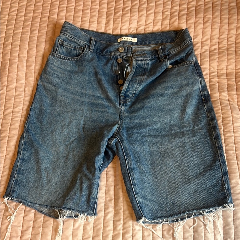 PacSun Blue Denim Women's Shorts